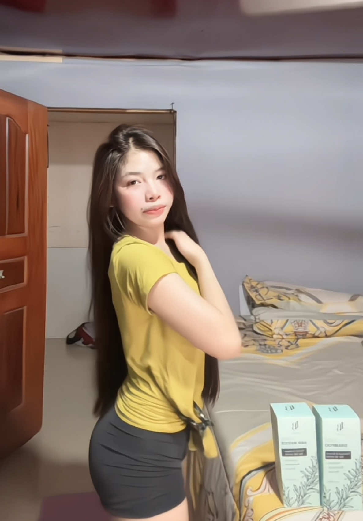 @LEE BEE Cambodia long hair🤍🫶 #zyxcba #fyp 