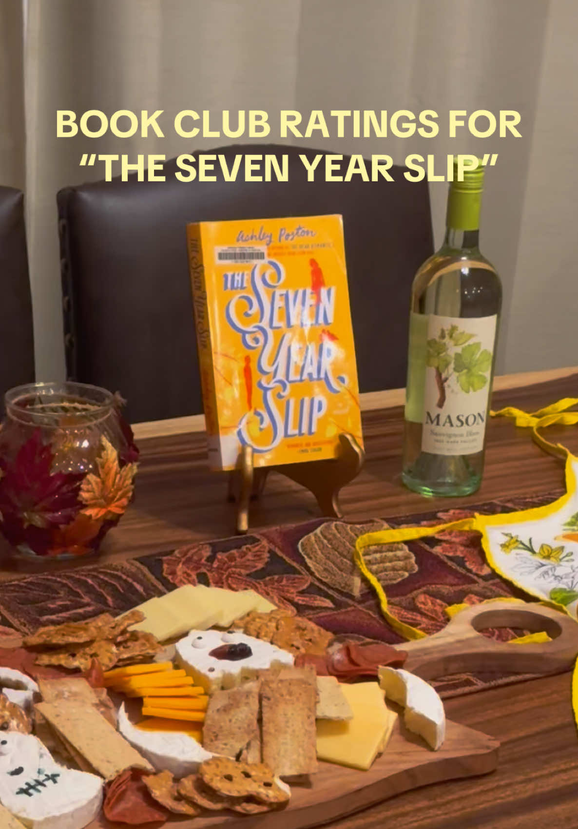 Another successful book club !! 🎃💛 #bookclub #nursedayoff #thesevenyearslip 