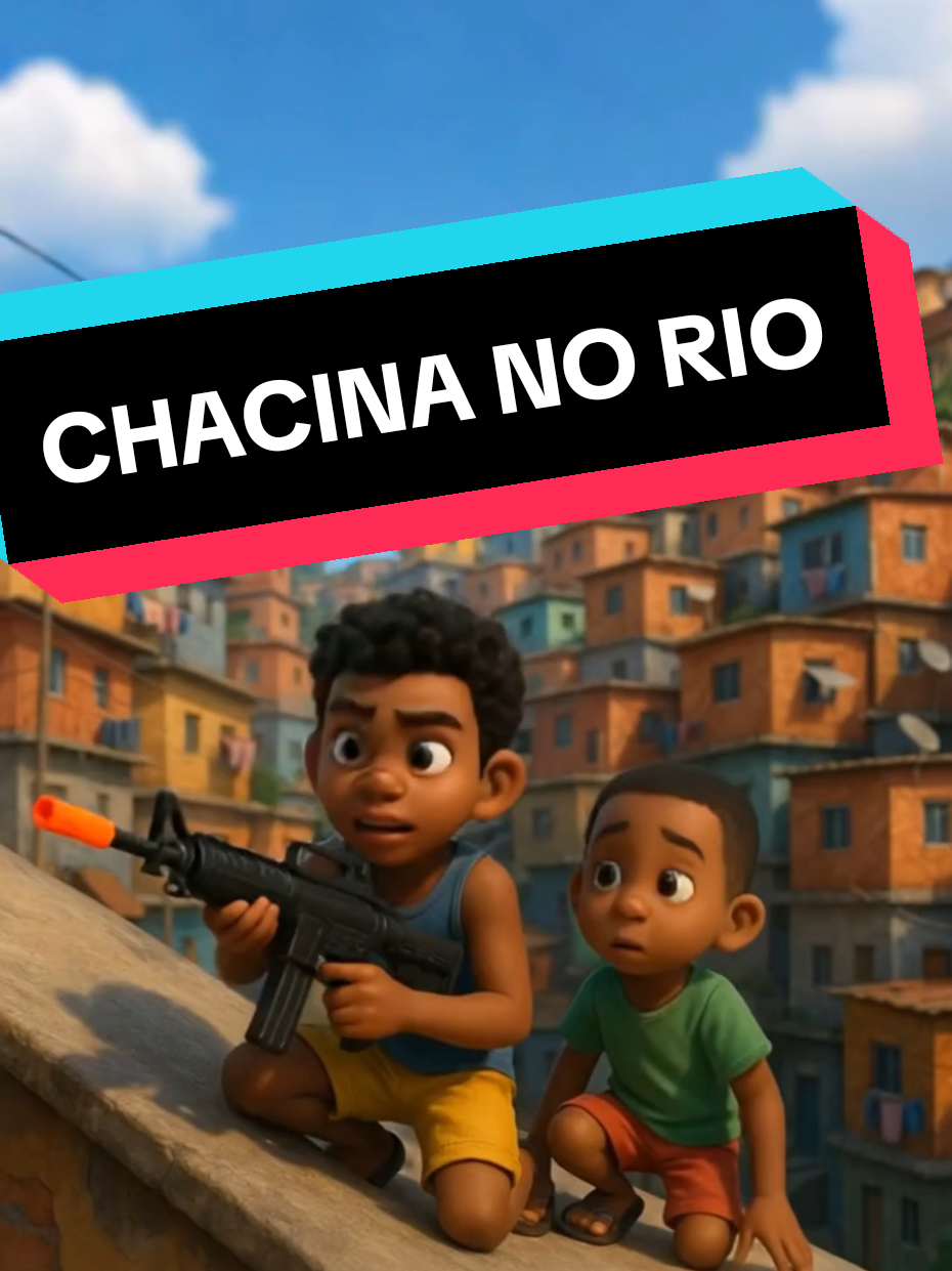 “Esta animação criada por Iran Caótico (@irancaotico) é um grito por justiça. Inspirada na chacina no Rio de Janeiro, ela denuncia o ciclo de violência que insiste em tirar vidas inocentes nas favelas. Nem todos são criminosos. A chance de um inocente morrer é enorme — e cada bala perdida apaga uma história, um sonho, uma família. A violência nunca foi e nunca será a solução. Enquanto o silêncio for a resposta, a arte precisa falar. #IranCaótico #irancaotico #NãoEsquecer #JustiçaJá #ParemAsChacinas 