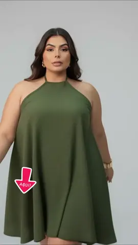 Vestido Plus Size #tiktokshop #fashion 
