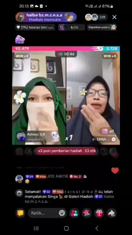 terimakasih ya semua nya 🙏  tapi gak ada record an full nya 😔 gara yg recor an nya ga sesuai harapan terimakasih banyak yg sudah hadir di PK haiba doa terbaik untuk kalian 