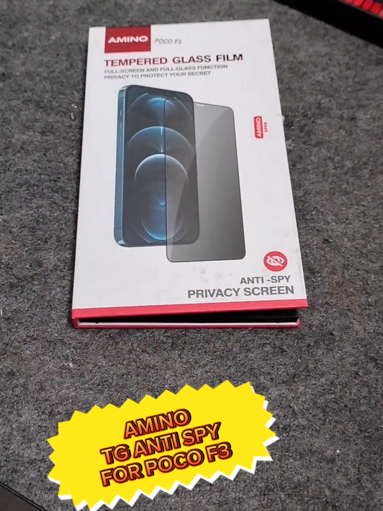 Tidak perlu takut saat buka pesan penting. Anti spy menjaga isi layar tetap rahasia. #amino #temperedglass #temperedglassantispy #temperedglassantispyprivacy #temperedglassiphone #pelindunglayar #temperedglassprivacy #temperedglassprivacyglossi #antigores #antigoresiphone #antigoresprivasi #antigoresprivacy #antigoresiphone