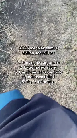 Tidak janji, tapi selalu di usahakan, btw 3S juga mau😅#fyp #xyzbca #pendakigunung #gunungindonesia 