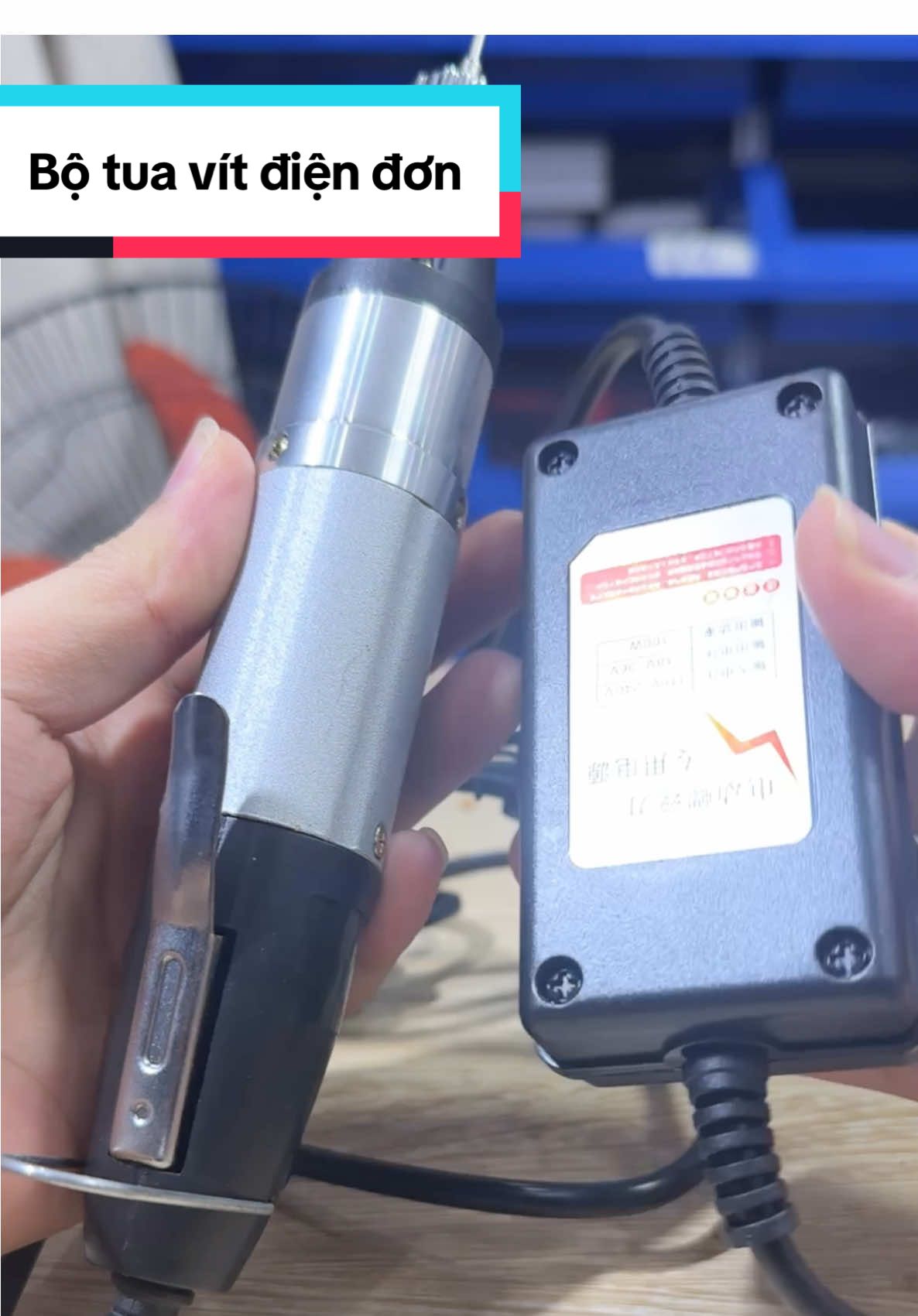 Bộ tua vít điện đơn 1 tay có điều chỉnh tốc độ, tặng kèm 3 mũi #taothamtools #tuavitdien #suachuadientu #suachuadienthoai 