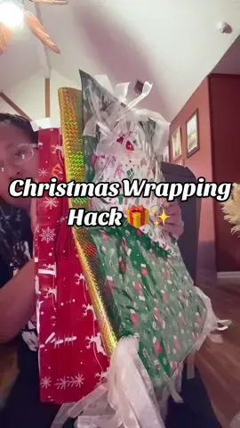 Tired of spending hours wrapping gifts? These drawstring gift bags make it look festive in seconds! Perfect for last-minute gifts, class parties, and stocking stuffers 🎁 #HolidayFinds #ChristmasGiftIdeas #TikTokShopMadeMeBuyIt #GiftWrapHack #HolidayEssentials   