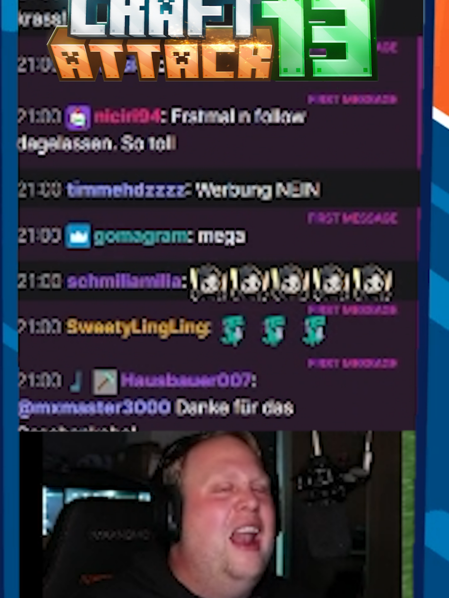 Balui hat #CraftAttack13 heute komplett zum Kino gemacht! #Minecraft #CraftAttack