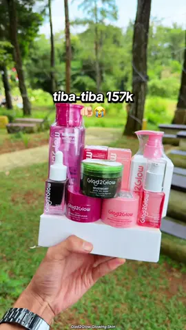 Paket Glowing Skin Glad2Glow #g2g #glad2glow #glowingskin #glowing #glad2glowskincare 