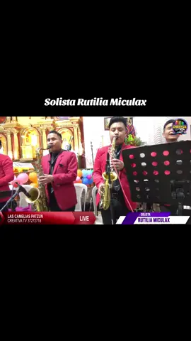 #RutiliaMiculax #EnVivo #LasCamelias