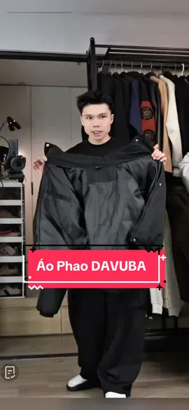 Áo Phao Bông Tấm Dày Dặn Không Bị Dồn Bông Cổ Cao Âm Áp, Áo Khoác Mùa Đông local brand DAVUBA #aophao #aophaonam #aophaonu #aophaomuadong #aokhoacthudong
