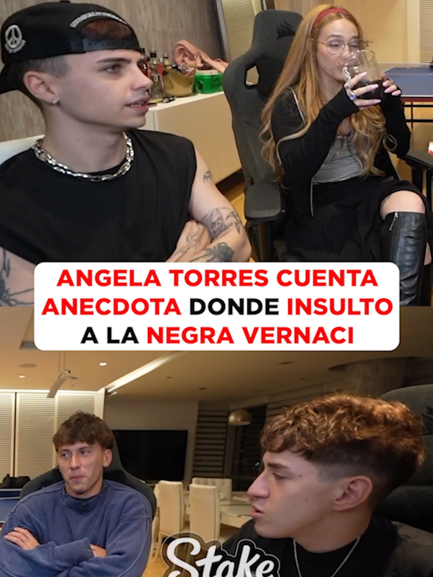 ANGELA TORRES CUENTA ANECDOTA DONDE INSULTO A LA NEGR4 VERNACI #argentina #kick #angelatorres #elmito #mernuel #mernosketti #bauleti #bocajuniors