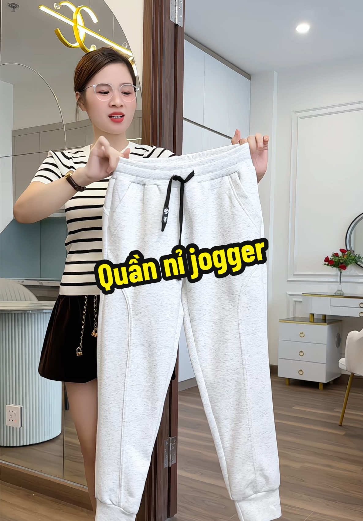 Quần nỉ jogger dày dặn, ấm áp cho các anh ạ #phuongvinguyen #phuongsongsinh #quandainam #quanni  