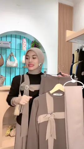 Parayou - Exclusive Set Rok Snowrib Mix Ceruty + Hijab PollyCotton OneSet Premium Wanita Simple Elegant Anggun Setelan atasan dan Bawahan Muslim Gamis