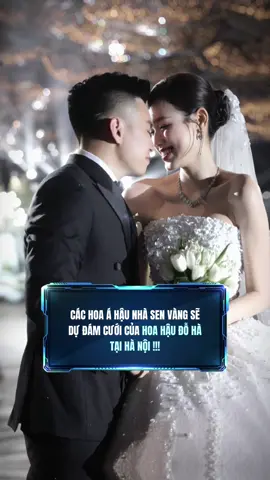 Các hoa á hậu nhà SV sẽ dự đám cưới của Đỗ Hà tại Hà Nội #beautyqueen #fyp #xuhuong 