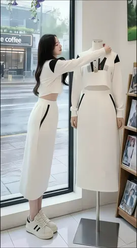 Set bộ áo kèm chân váy #setaovay 