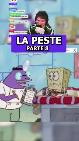 ¡Le dieron el tratamiento de la esponja! 🧽💊 #BobEsponja #Reacción #LaPeste #HumorAnimado #AnimaciónDivertida