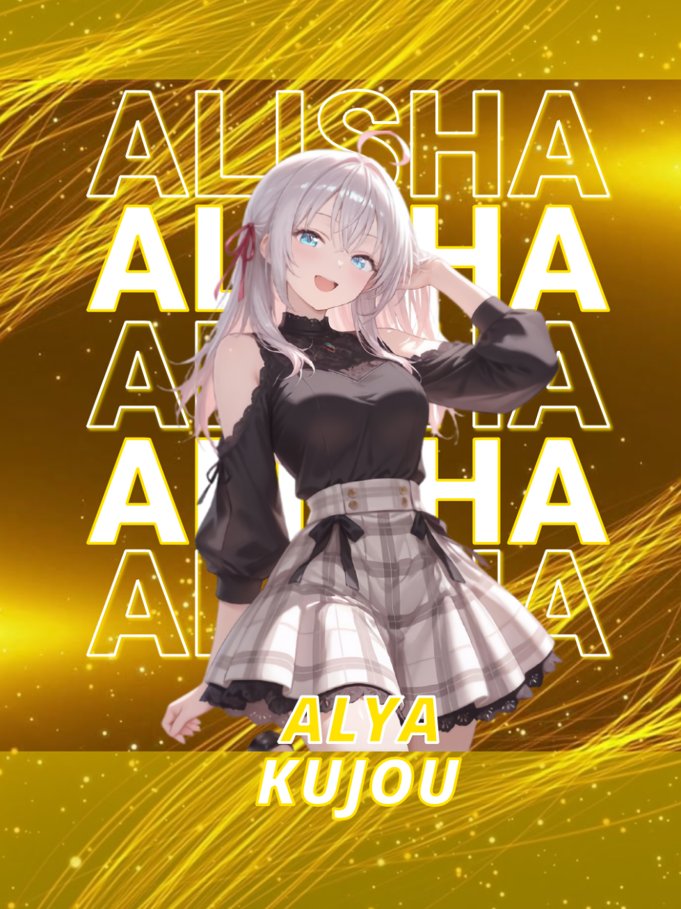 Alya glitch berputar 😝 #anime #alya #animeedit #marganca #margakagenou 