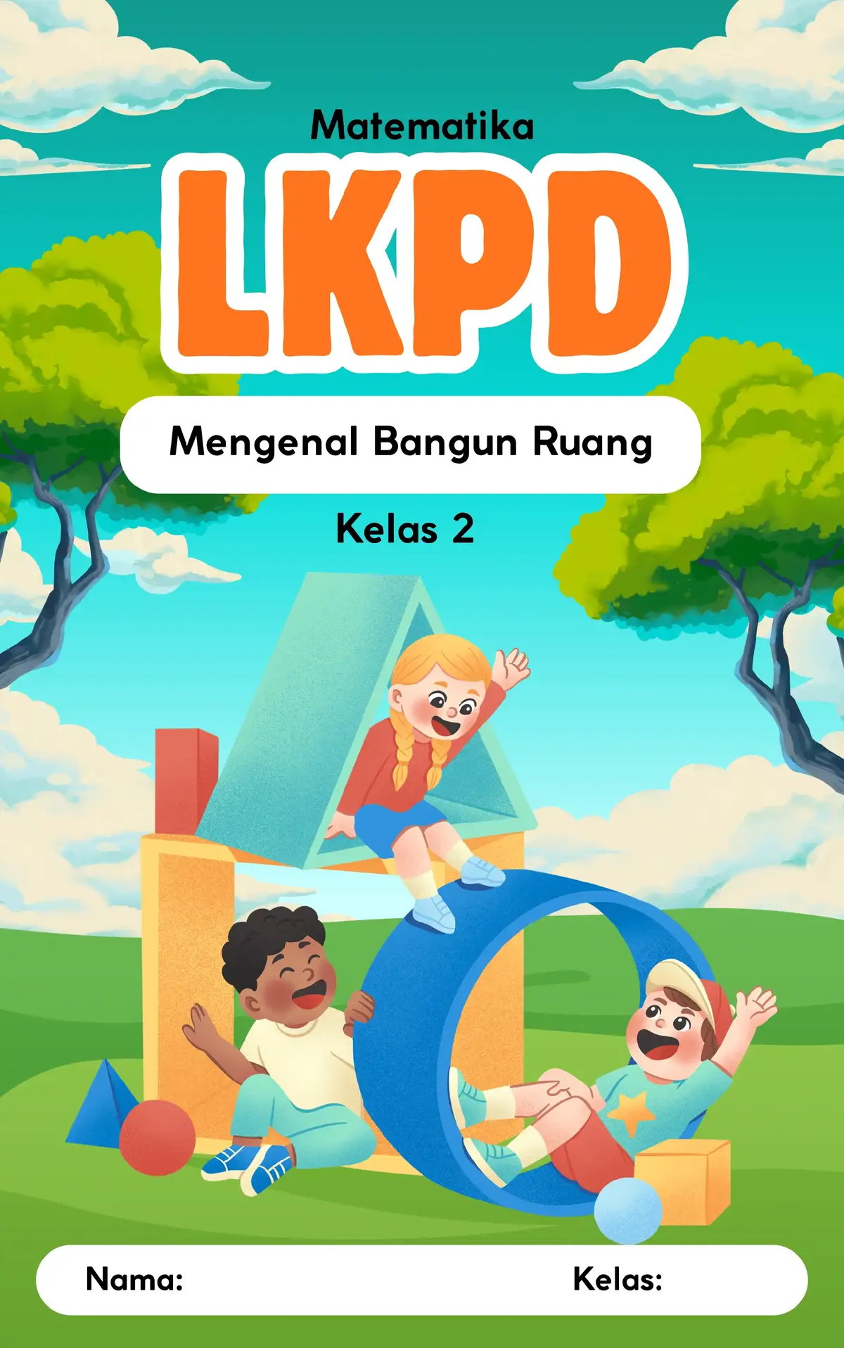 Kelas 2 Matematika #lkpd #gurutiktok #fyp #kurikulummerdeka #bangunruang 