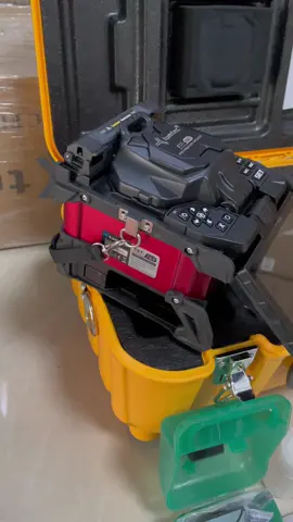 Splicer machine Tumtec 16S#fiber #optical #FTTH #fiberoptics #tools #machine #tumtec #tumtec16 