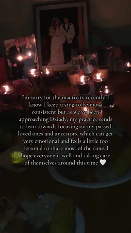 ft a clip from my when my partner and I combined our practices for the holiday a while ago #dziady #pagantok #slavicpagan #paganism #witchtok 