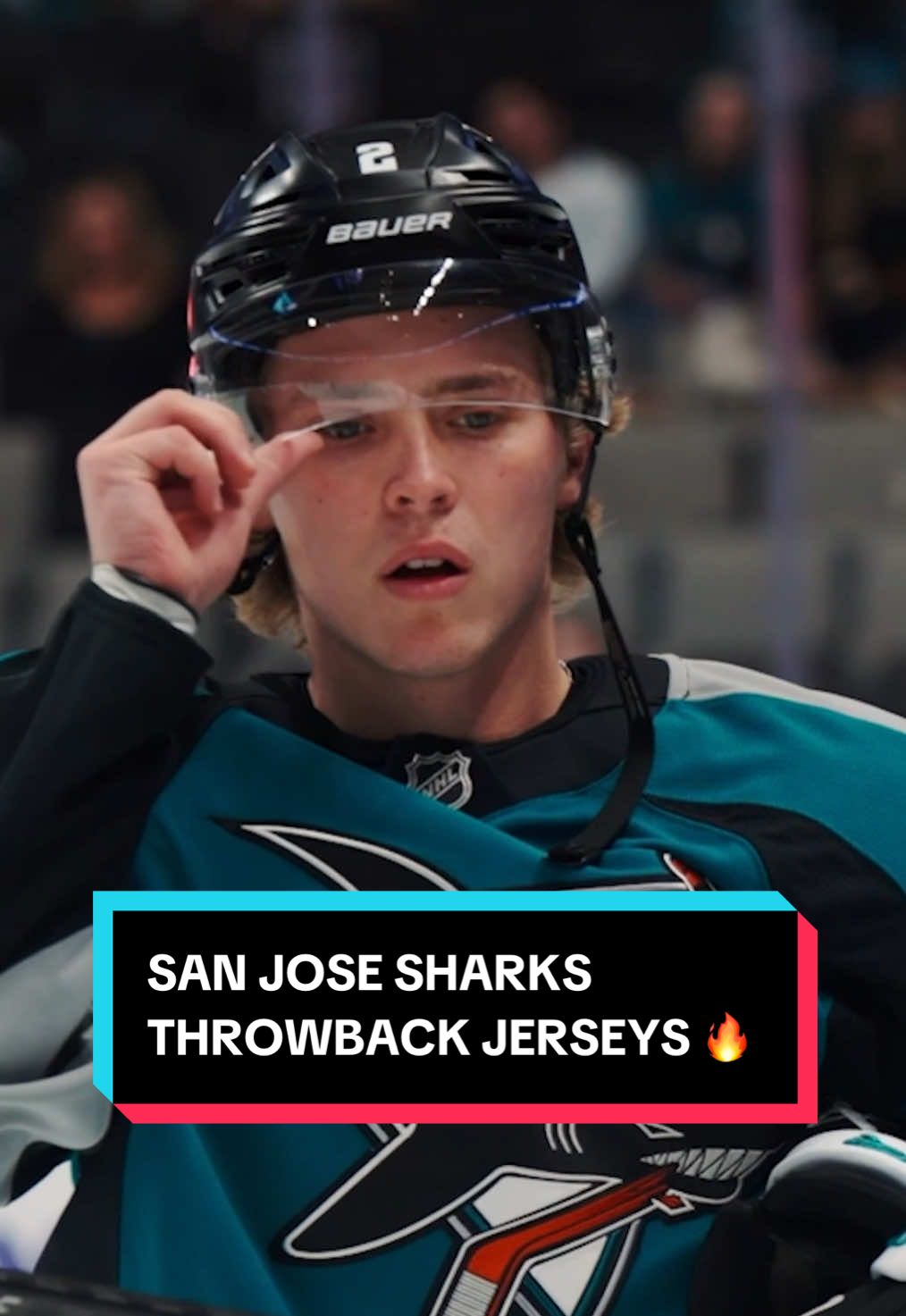 look good, feel good, play good 👌 #NHL #WillSmith #MacklinCelebrini #hockey #SanJoseSharks 