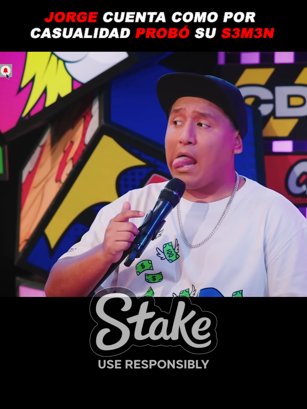 Jorge probó su propio s3m.3n JAJAJAJA #RicardoMendoza #JorgeLuna #Hablandohuevadas 