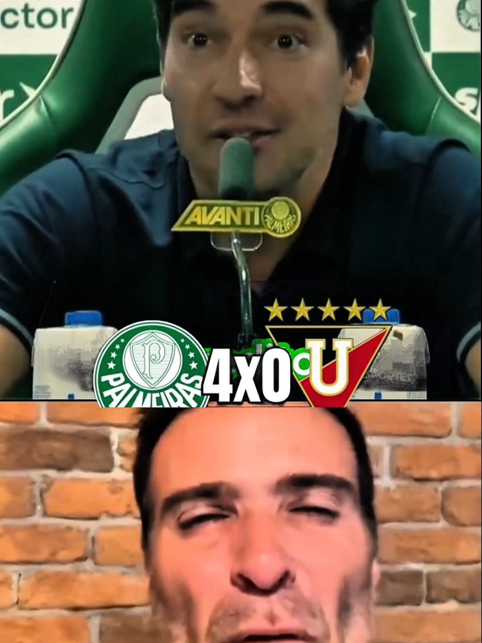 PILHADO SE RENDE AO TALENTO DO TÉCNICO ABEL FERREIRA  #futebol #palmeiras #libertadores 