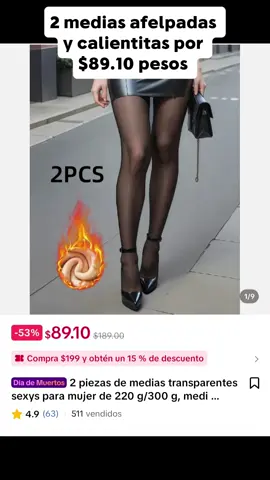 2 medias afelpadas calientitas por $89 pesos 🥰🥰 #frio #invierno #catrinachallengetiktokshop #diademuertostiktokshop #CapCut 