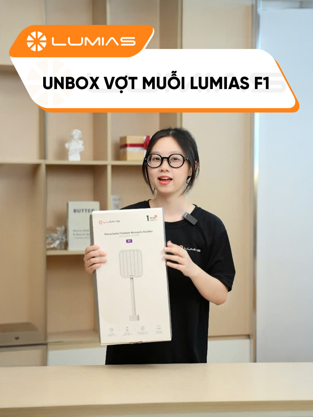 Unbox vợt muỗi Lumias F1 cùng mình nhé! #lumias #lumiasvietnam #gigavn #hoplongecommerce #votmuoi #LumiasF1