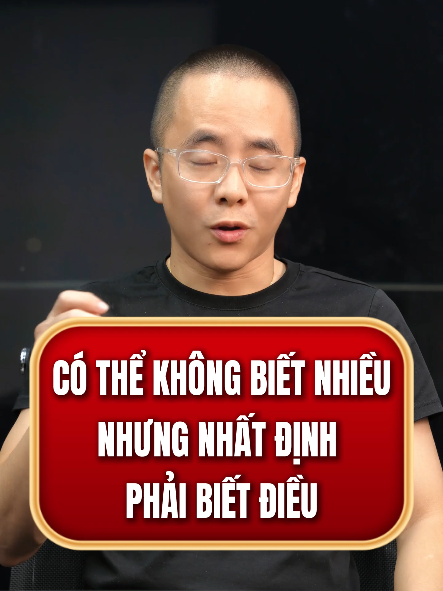 CÓ THỂ KHÔNG BIẾT NHIỀU NHƯNG NHẤT ĐỊNH PHẢI BIẾT ĐIỀU #masteranhduc #caunoihay #phattrienbanthan #xuhuong #viral