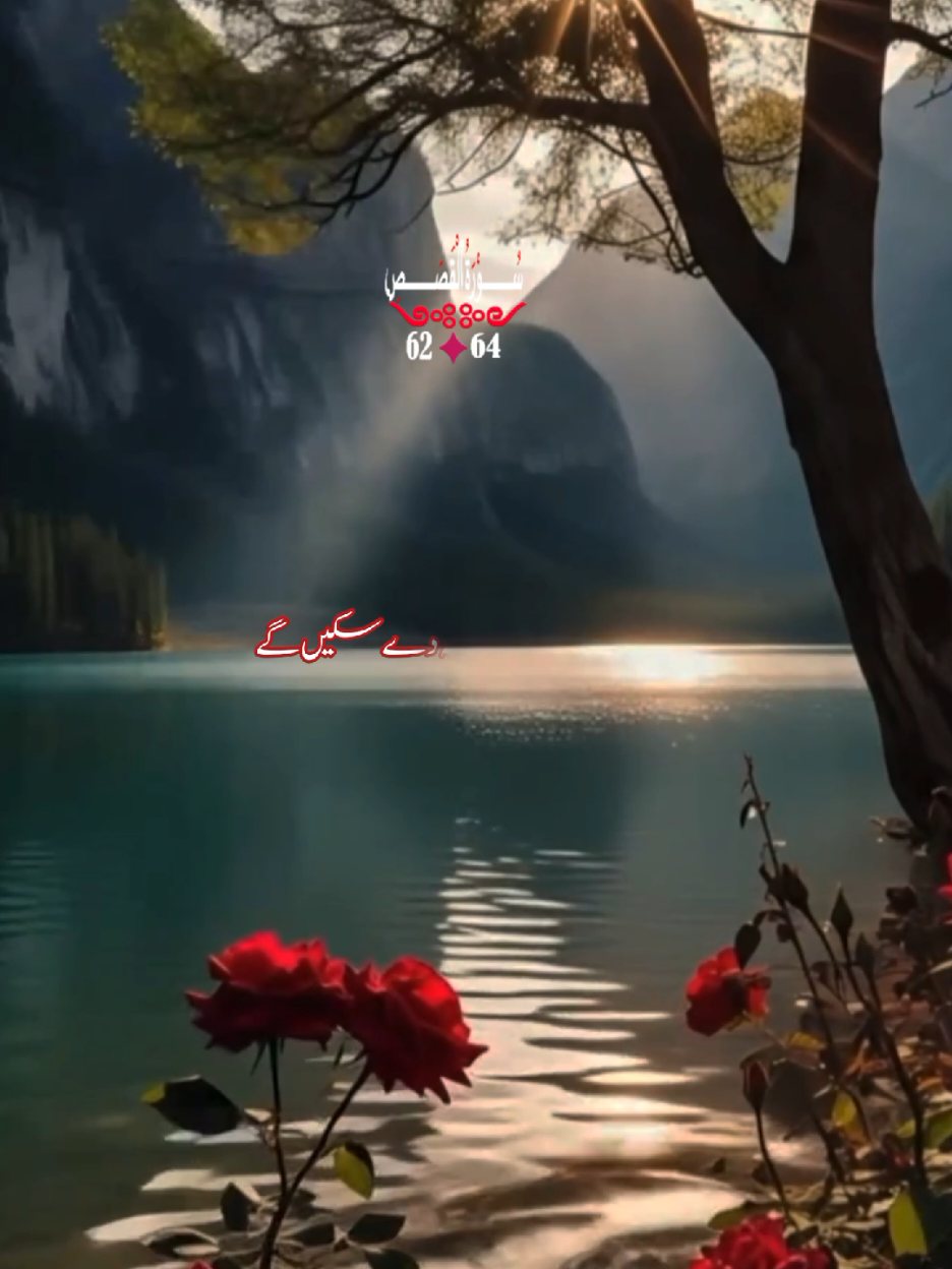 سُــــــــــــوْرَةُ ٱلْقَصَــــــــــــصِ 62-64 #quran #Allah #unfreezemyacount #for #fybシviral 