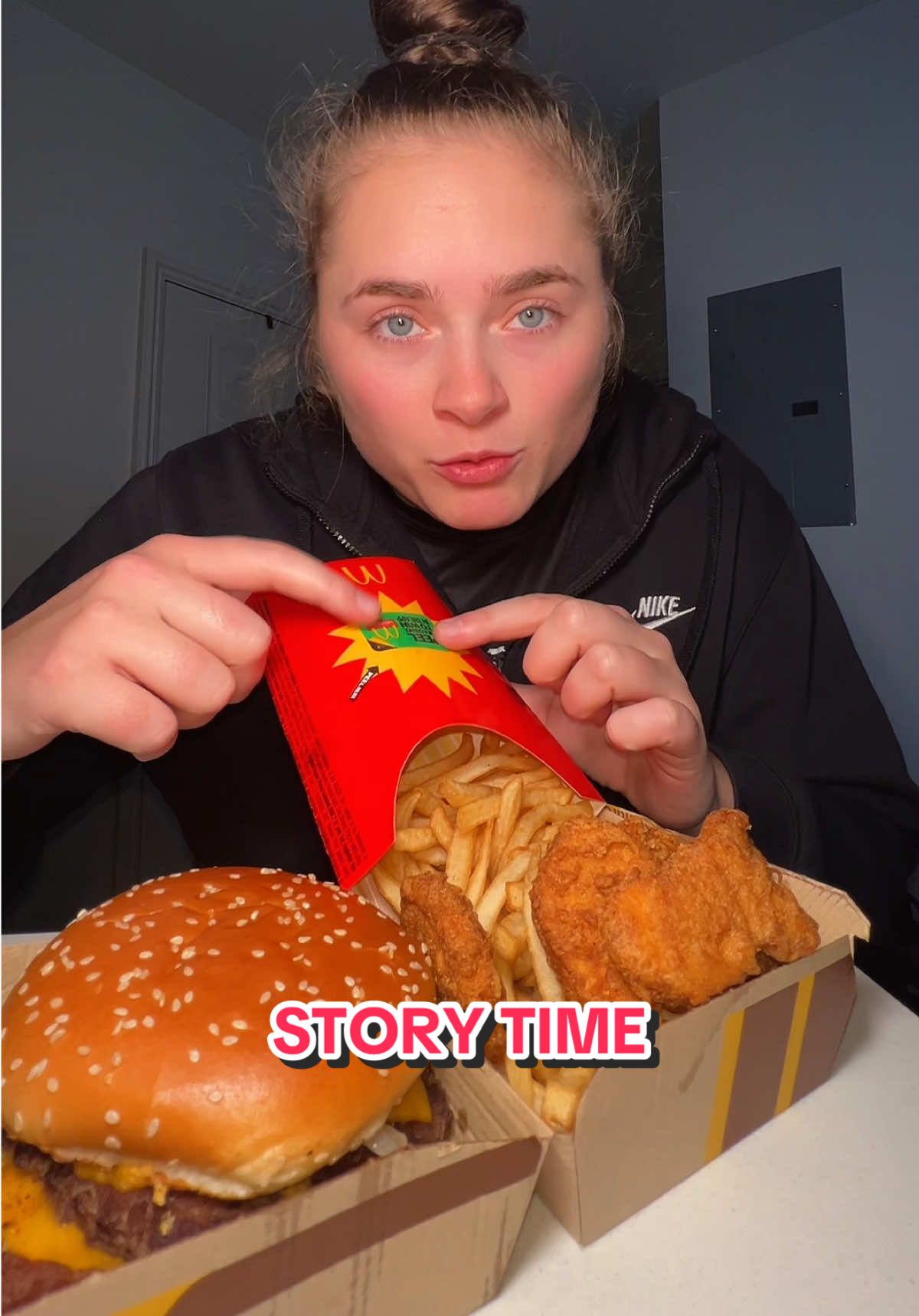 Micky D’s Slay #fergnation #ferg #fergalicious #eatwithme #mcdonalds 