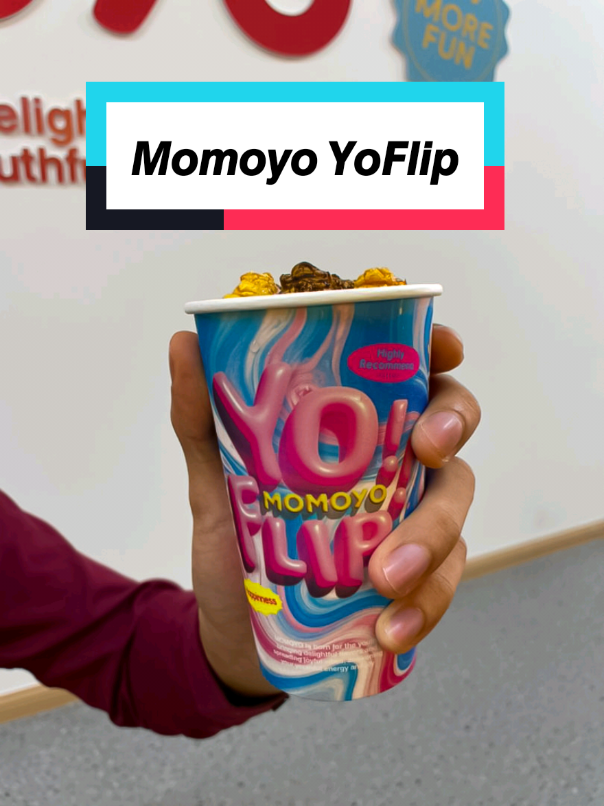Caption: Malaysia’s FIRST Flip Ice Cream is here! Korang kena try YOFLIP by MOMOYO — ice cream yang boleh terbalik tu. Sekarang dah buka kat Puncak Alam! 🗓️ Grand Opening: 2 November 2025 📍 MOMOYO Puncak Alam 📸 Tag Momoyo Malaysia & guna hashtag #momoyoyoflip bila korang datang okay! #Momoyo #MomoyoMalaysia #Momoyoyoflip #Foodie