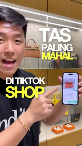 Tas Paling Mahal di TiktokShop, ada yang mau bantu checkout? Lumayan komisinya 58 jt 😅 #fypspecialist #tiktokaffiliate #leogiovanni #carafyp #trikfyp 