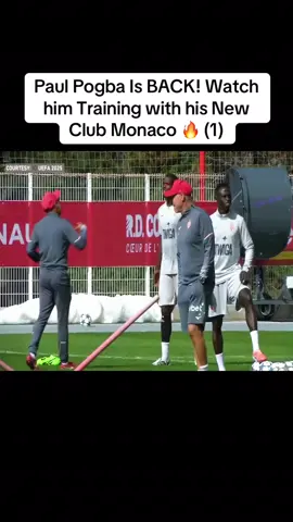 Paul Pogba Is BACK! Watch him Training with his New Club Monaco 🔥 (1)