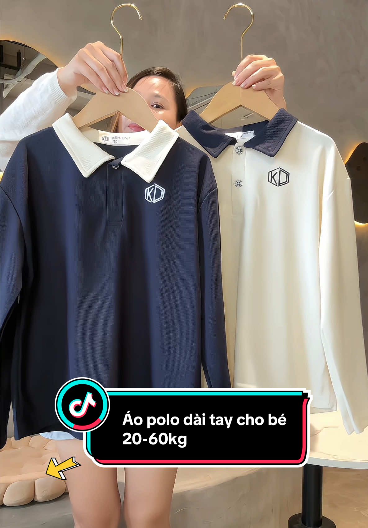 Áo polo dài tay cho bé trai 20-60kg chất gạo Hàn cao cấp k bai xù. #megaoreview123 #quanaotreem #aodaitaybetrai #aothudongbetrai #quanaobetrai 