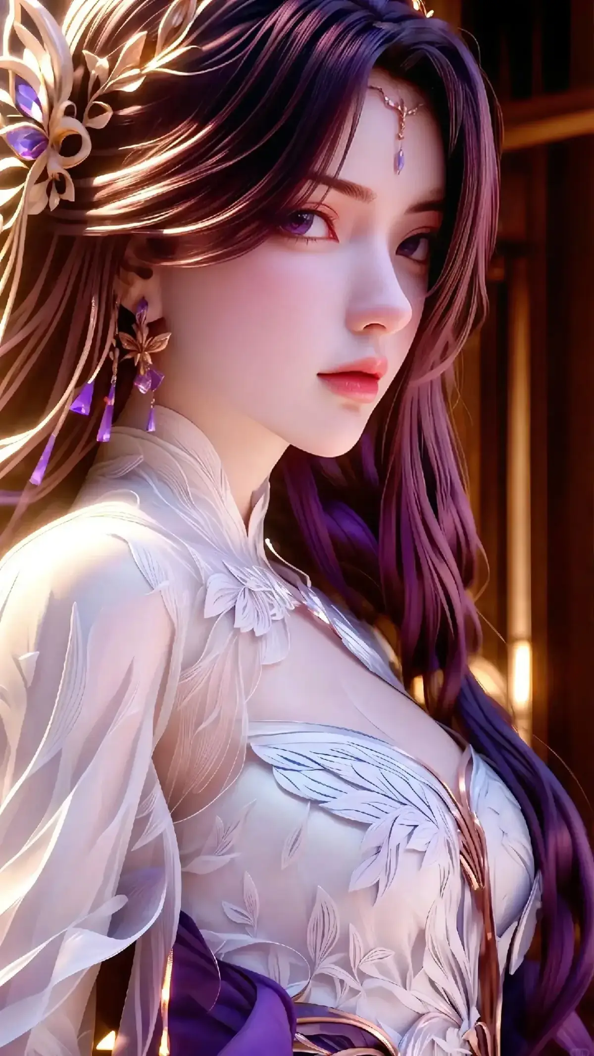 Váy cưới em mặc #hh3dtq #cosplay #anime #mynhan3d #hoathinhtrungquoc 