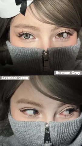 Perfect two colors #perfect #eyesurgery #cool #contactlenses 