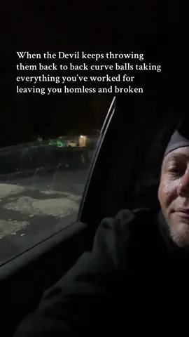 When the Devil keeps throwing  them back to back curve balls taking everything you’ve worked for leaving you homless and broken…. ME: Is that all you got? #humbled #blessed #fyp #thankful #viraltiktok 