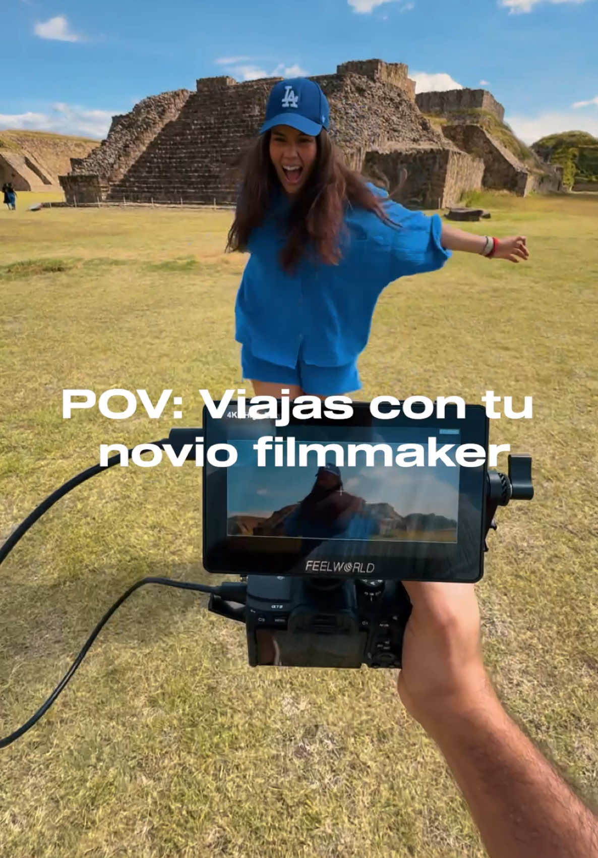 POV: Viajas con tu novio filmmaker 📹 Un poquito de nuestros primeros días en Oaxaca! #filmmaking #freelance #videomaker #guadalajara 