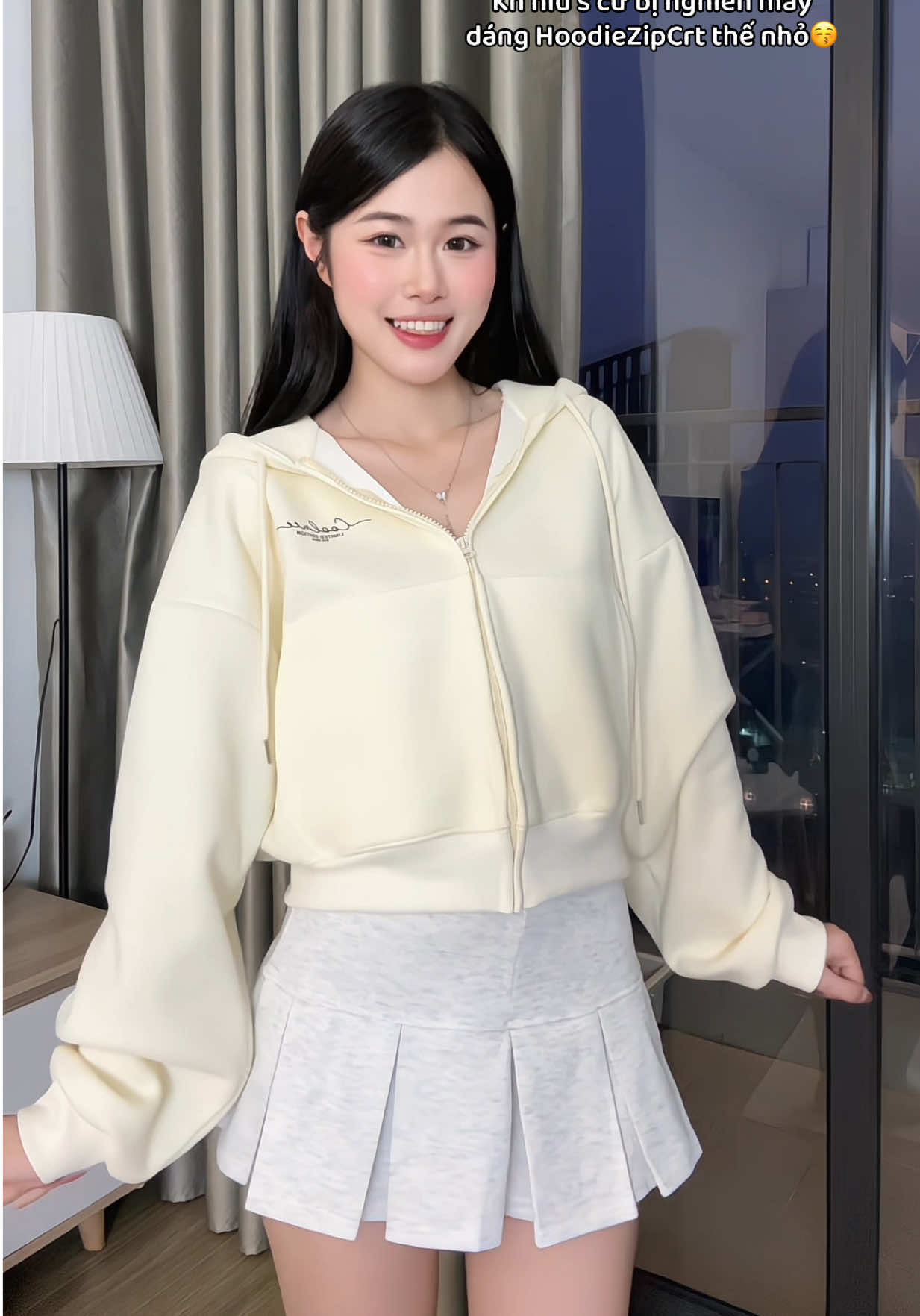 Ngoan xinh iu lun mà😚 #aohoodiezip #aohoodiecroptop #ashelananh 