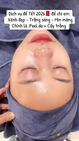 ✨ Da trắng bật tông – mịn màng như gương chỉ sau 1 buổi ✨ Da xỉn màu, sạm nám, lỗ chân lông to? 👉 Đã có combo Peel da + Cấy trắng cứu tinh nè! 💆‍♀️ Bước 1: Peel da loại bỏ tế bào chết, tái tạo bề mặt da 💧 Bước 2: Cấy trắng đưa tinh chất trực tiếp vào da, bật tone ngay sau liệu trình Kết quả: Da căng – sáng – mướt, tự tin để mặt mộc luôn 💖 📍Trải nghiệm ngay hôm nay để cảm nhận làn da “trắng như ánh trăng” 🌙 #PeelDa #CayTrang #DuongDaChuyenSau #daotaohocvien #peeldadontet 