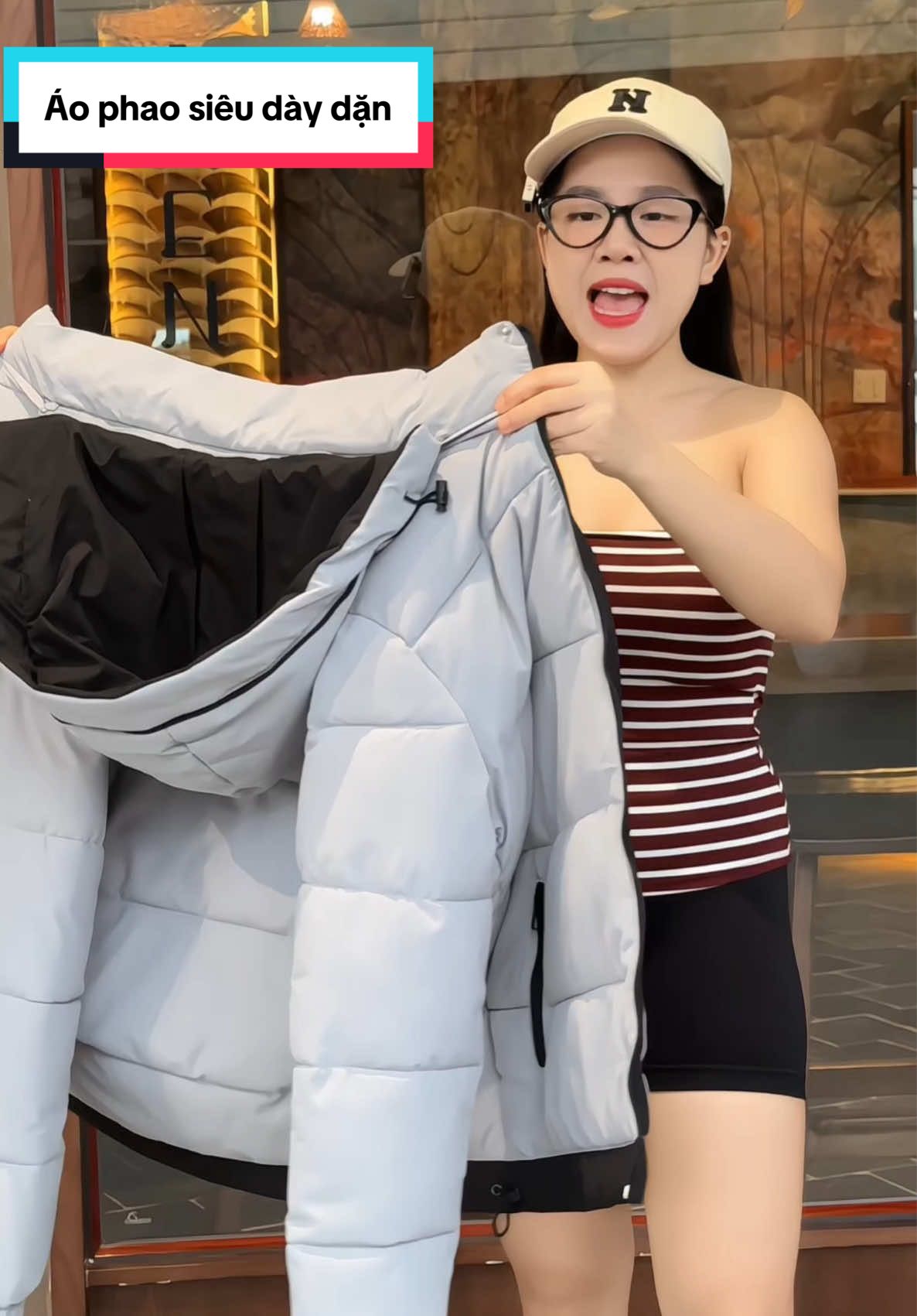 Mũ rời]Áo phao nam phối gấu siêu ấm #nhunglanho #aonam #thoitrangnam #aophaonam #aophaobeo 