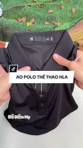 Áo chất vải đẹp mặc mát nha #aopolonam #aopolothethao #aothethaonam #HLA 
