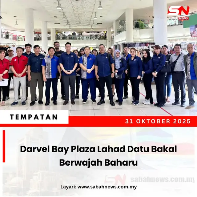 #DarvelBay Sabah Economic Development Corporation (SEDCO) dan Sabah Urban Development Corporation (SUDC) bertekad menghidupkan semula Darvel Bay Plaza melalui pelan pemulihan menyeluruh bagi memulihkan operasi, nilai dan keyakinan terhadap pusat komersial utama Lahad Datu itu. #SabahNews