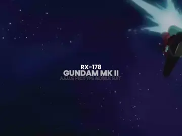 Gundam mk ii protype mobile suit #gundamzeta#mobilesuitgundam#aeug#ucgundam#gundamtiktok 