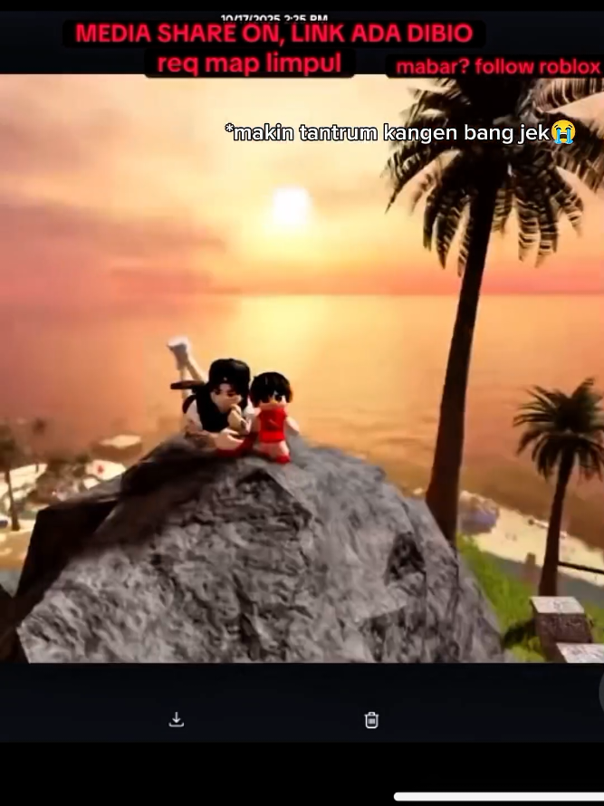 inikah yg namanya kangen brutal? 😭 @jiromcqueen @Jekk @ivy  #rosblok #roblox #jiro #jekk 