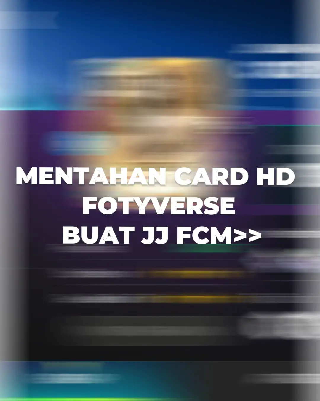 Mentahan Card versi FOTYVERSE 😄#fcmobile26 #fcmobile #fyp #fypシ #zaakecefcm req? syarat paket lengkap 