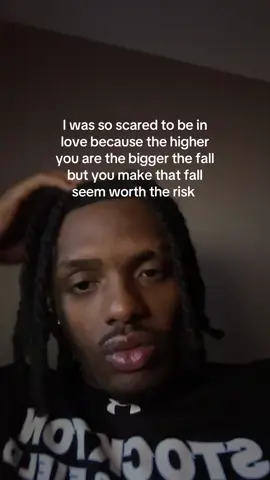 it’s okay to be scared to love, the right person will make the fear feel worth it #fyp