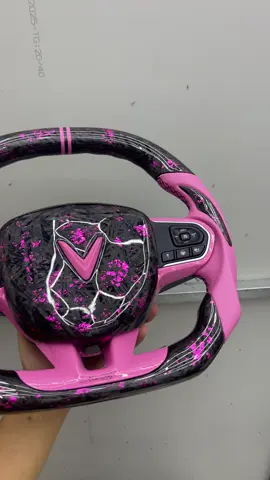 #vf6 vô lăng vinfast vf6 độ thể thao carbon foger hồng #xuhuongtiktok2024 