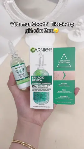 Săn deal nhanh lẹ mấy bà ơi🫶 #garnier #skincare #xuhuongggg🐰 